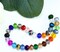 200 Pieces 8mm Briolette Crystal Glass Beads for Jewelry Making, Rondelle Crystal Beads for Crafts Wind Chimes Suncatchers, Briolette Rondelle Finding Spacer Beads (Crystal Clear, White)